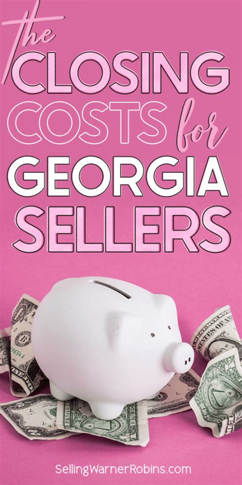 how much are seller closing costs in georgia